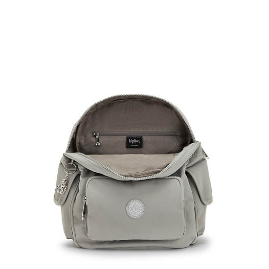 Kipling City Pack Small Klassieke Rugzak Grijs | België 1716BE